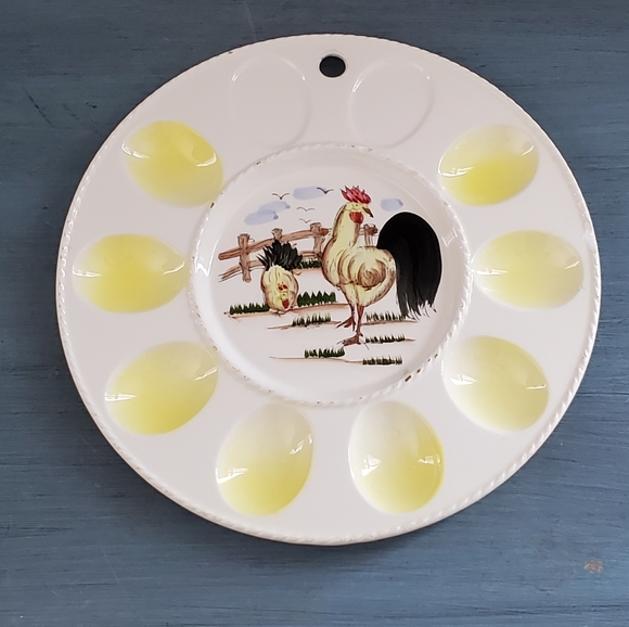 Norleans Accents Vintage Ceramic Deviled Egg Plate Poshmark